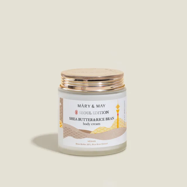 SHEA BUTTER & RICE BRAN BODY CREAM