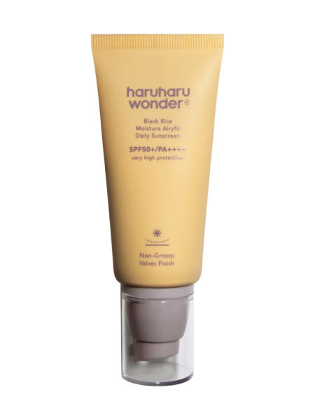 Haru Haru BLACK RICE moisture airyfit daily sunscreen SPF50+ PA++++