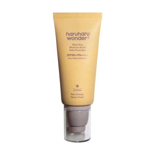 Haru Haru BLACK RICE moisture airyfit daily sunscreen SPF50+ PA++++